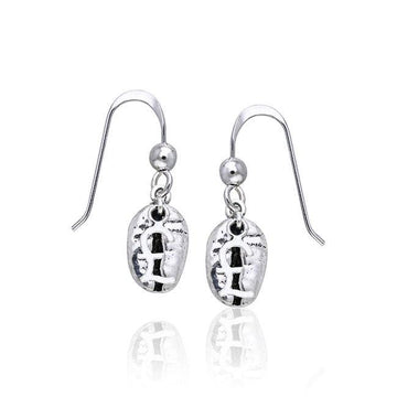 Coffee Bean Earrings TE632 - Jewelry